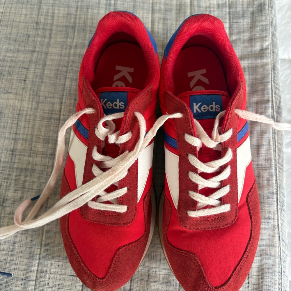 Keds Red White Blue Retro Runner Sneakers